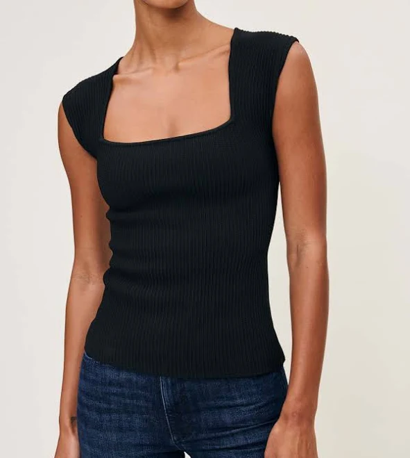 square neck top DL1961 Women's Instasculpt Square Neck Top ShopSimon $59.48