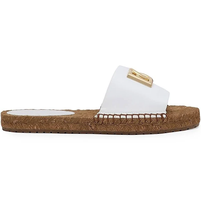shoes Dolce&Gabbana Women's Dg Logo Espadrille Flat Sandal Saks Fifth Avenue $525