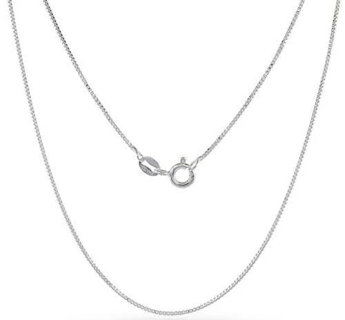 accessory Donatello Gian Women's Sterling Silver Thin Box Chain Necklace Nordstrom $27.99
