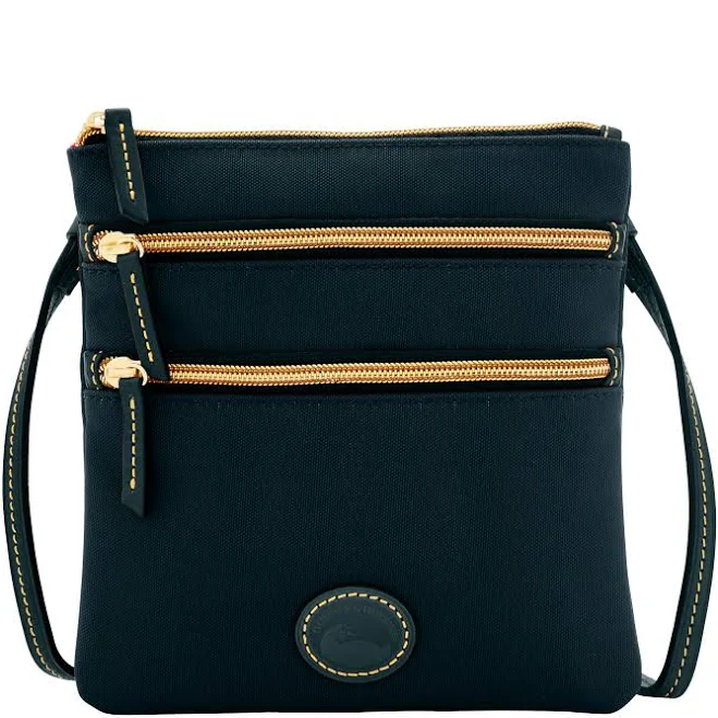 bag Dooney & Bourke Women's Bags Dooney & Bourke North South Triple Zip Nylon Crossbody ILoveDooney $79