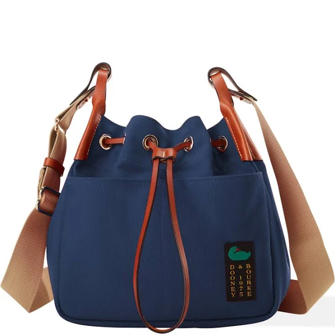 bag Dooney & Bourke Women's Canvas Drawstring 25 Shoulder Bag Dooney & Bourke $98