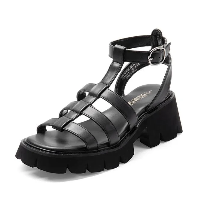 shoes Dream Pairs Rugged Lug Platform Sandals Dream Pairs $53.99