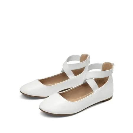 shoes Dream Pairs Women's Elastic Ankle Strap Mary Jane Ballet Flats Walmart - TopShoes $29.99