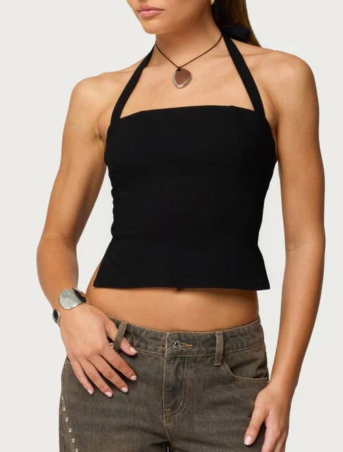 top Edikted Women's Dara Halter Top Nordstrom $33.6