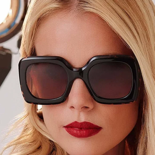 accessory Emily in Paris x Diff Savoir Square Sunglasses DIFF Eyewear $75