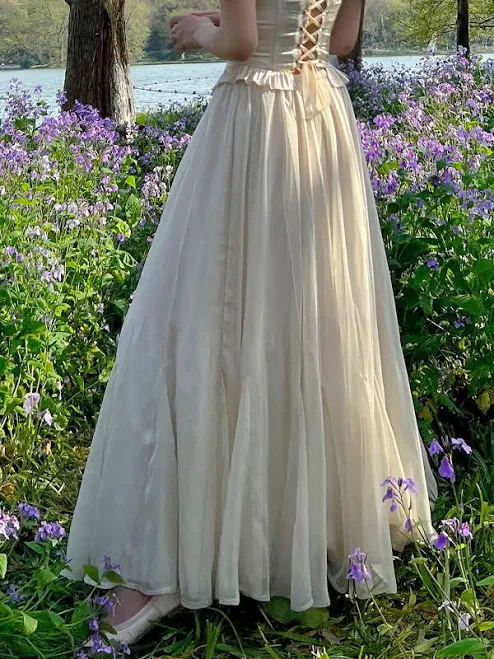 skirt Fairy Chiffon Maxi Skirt Romantic Fairytale $98