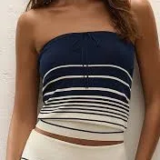 tube top Faithfull Arlette Strapless Stripe Top Faithfull US $160