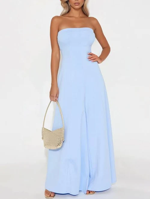 jumpsuit Fashion Nova Leticia Strapless Jumpsuit Fashion Nova $25.99