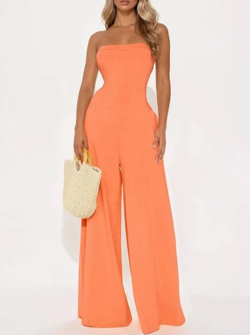 jumpsuit Fashion Nova Leticia Strapless Jumpsuit Fashion Nova $29.99
