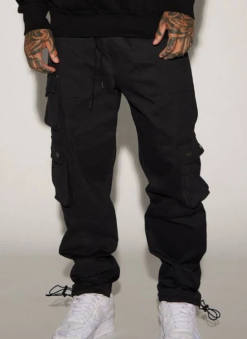 pants Fashion Nova Men's Roaming Twill Cargo Pants Fashion Nova $27.99