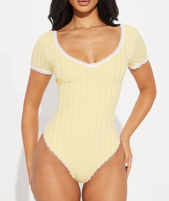 bodysuit Fashion Nova Women's Heart Eyes For You Bodysuit Fashion Nova $15.99