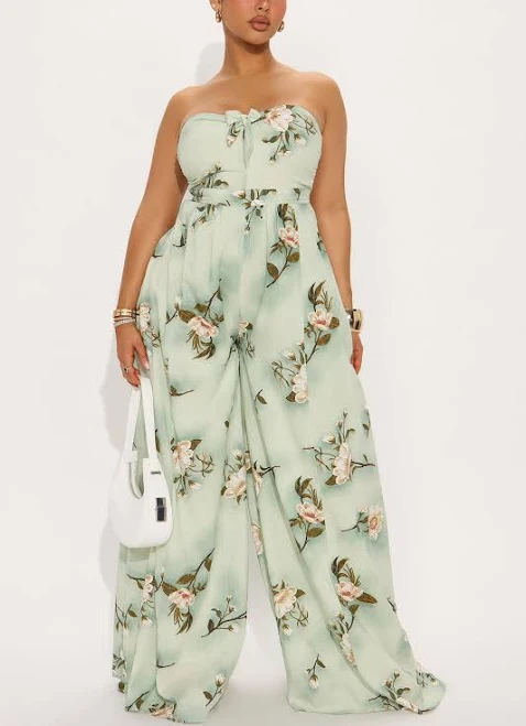 jumpsuit Fashion Nova Women's Wide Leg Jumpsuit Combo Fashion Nova $35.99