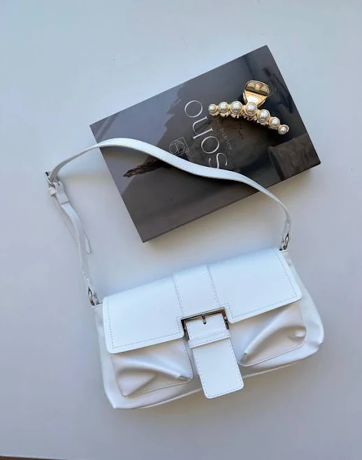 bag Faux Leather Crossbody Bag with Buckle Flap Etsy - Seller $55