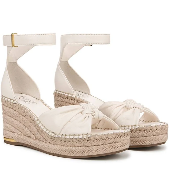 shoes Franco Sarto Women's Clementine Espadrille Wedge Sandals Famous Footwear $59.48
