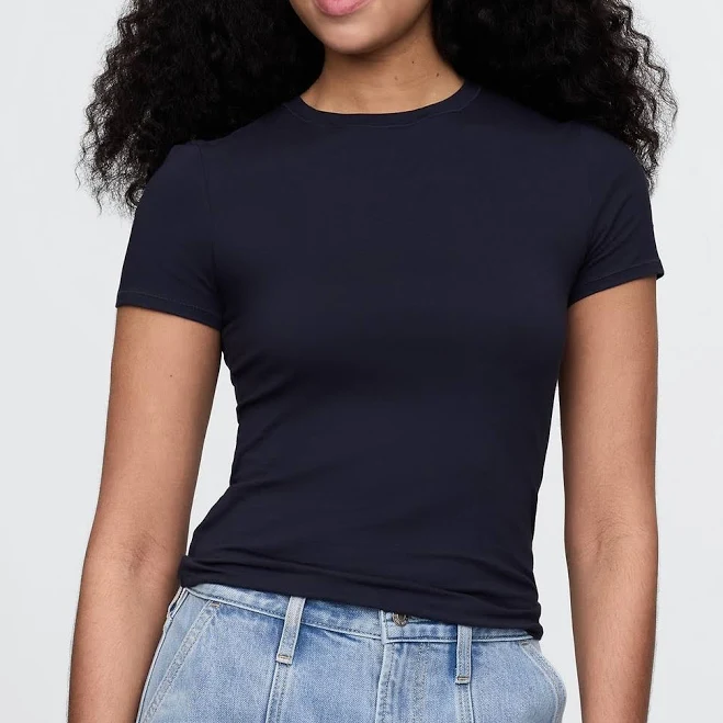 top Gap Women's Closeknit Jersey T-Shirt Gap $14