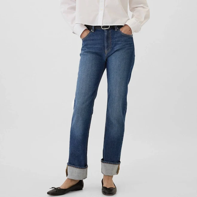 jeans Gap Women's High Rise '90s Straight Jeans Gap Factory $31.99