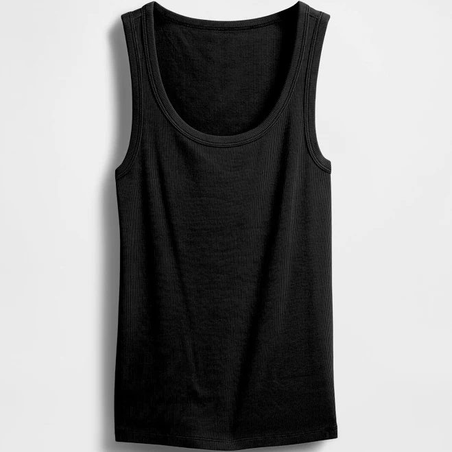top Gap Women's Rib Scoop Tank Top Gap $19