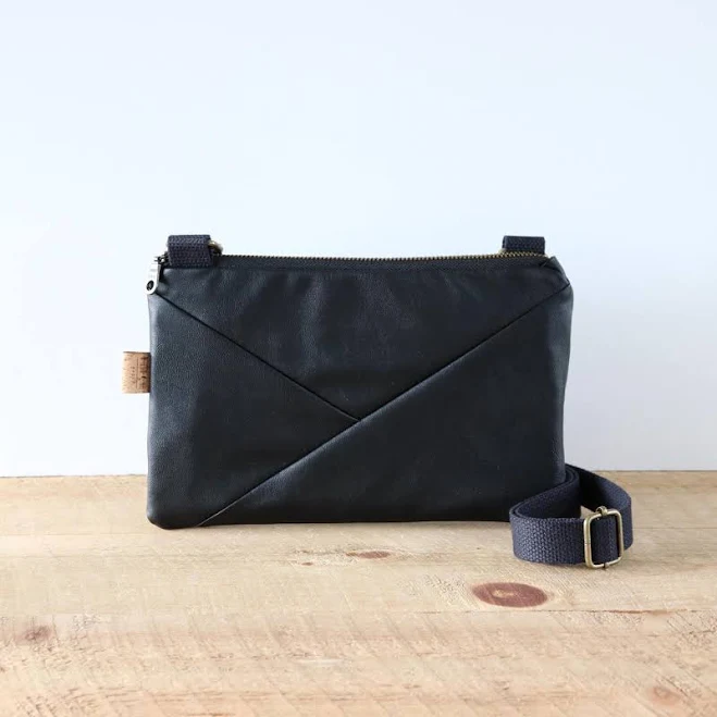 bag Geometric Vegan Leather Crossbody Bag Etsy - Seller $83.99