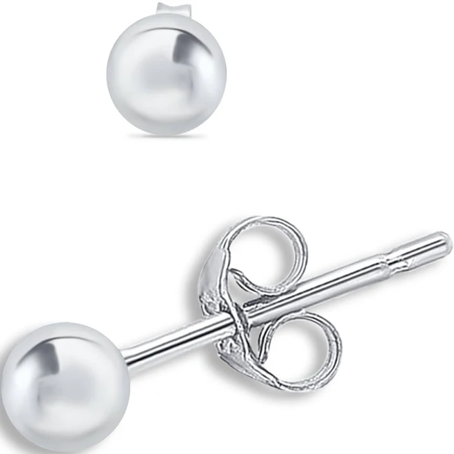 accessory Giani Bernini Sterling Silver Ball Stud Earrings Macy's $14