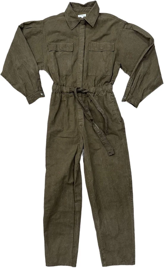 jumpsuit Good American Good Cinched Utility Jumpsuit Women's Size 2 Olive Green eBay - legacysalesva $40.19