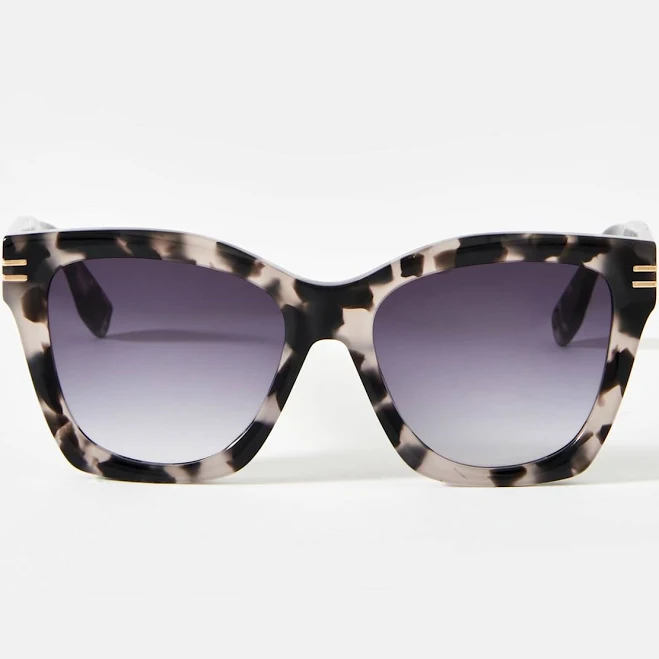 accessory Grey Tortoiseshell Oversized Cat Eye Sunglasses Mint Velvet $99