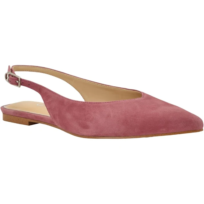 shoes Guess Dorazio Women's Pointed Toe Slingback Flats Macy's $69.3