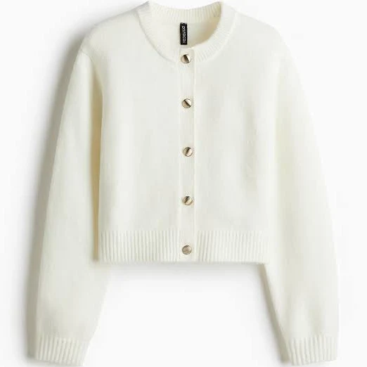 top H&M Ladies Fine-knit Cardigan H&M $29.99