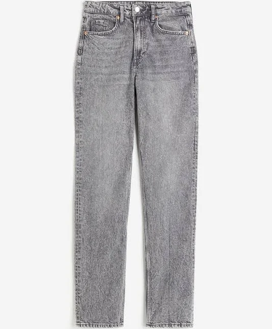 jeans H&M Ladies High Rise Slim Straight Leg Jeans H&M $19.99