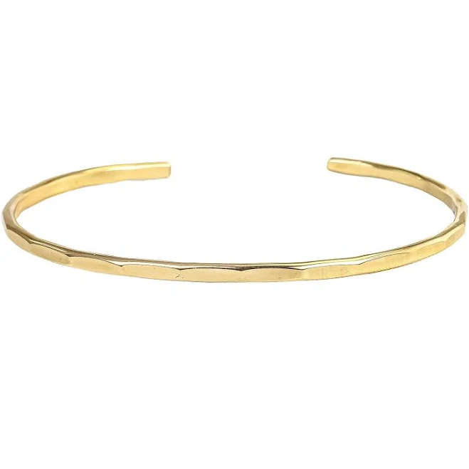 accessory Hammered Gold Signature Cuff Bracelet Lotus Stone Jewelry $66
