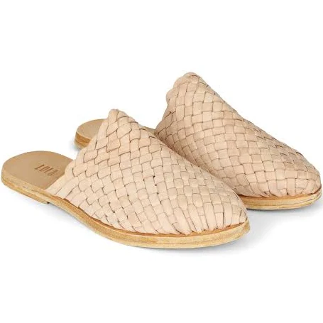 shoes Hand Woven Leather Slides Engineered $90