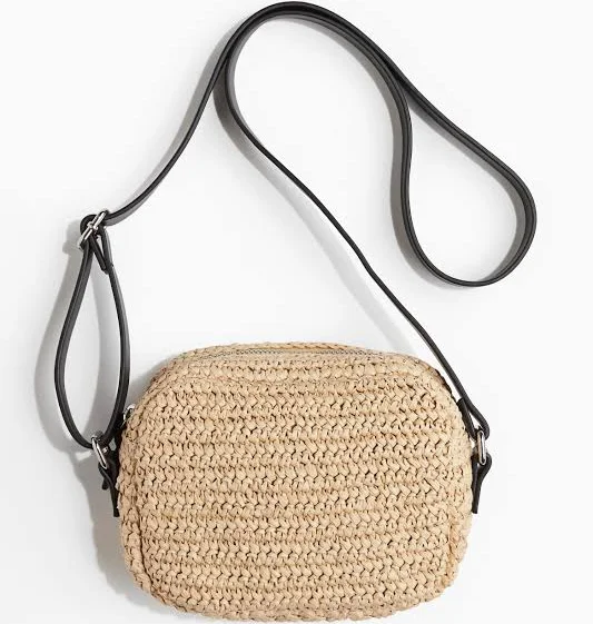 bag Hm Straw Crossbody Bag Beige, Men's Bags & Wallets, Paper H&M $39.99