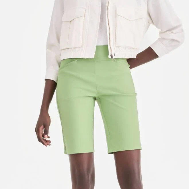 shorts INC International Concepts Women's Mid Rise Pull-On Bermuda Shorts Macy's $34.65