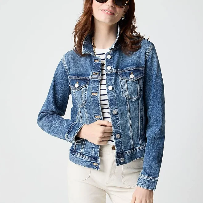 outerwear J.Crew Women's Classic Jean Jacket J.Crew Factory $64