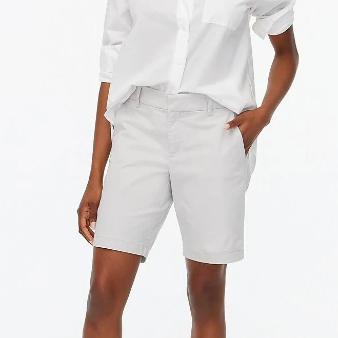 bottom J.Crew Women's Frankie Bermuda Chino Shorts J.Crew Factory $29.95