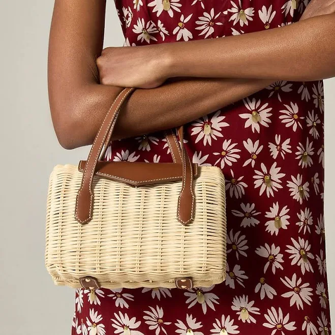 bag J.Crew Women's Rattan Top-Handle Bag J.Crew $106.5