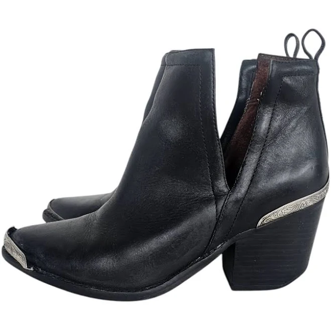 shoes Jeffrey Campbell Cromwell Boots Black Distressed Women's Poshmark $60