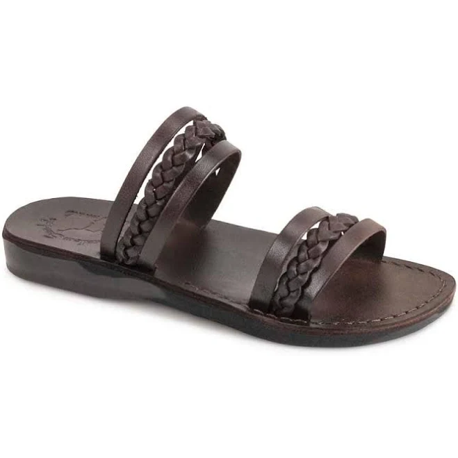 shoes Jerusalem Sandals Womens Boho Open Toe Braided Strappy Sandals Hazel Etsy - AntikaDesigns $75.95