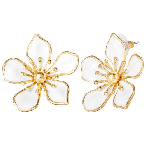 accessory Jessica Simpson Women's Enamel Flower Stud Earrings Nordstrom $30