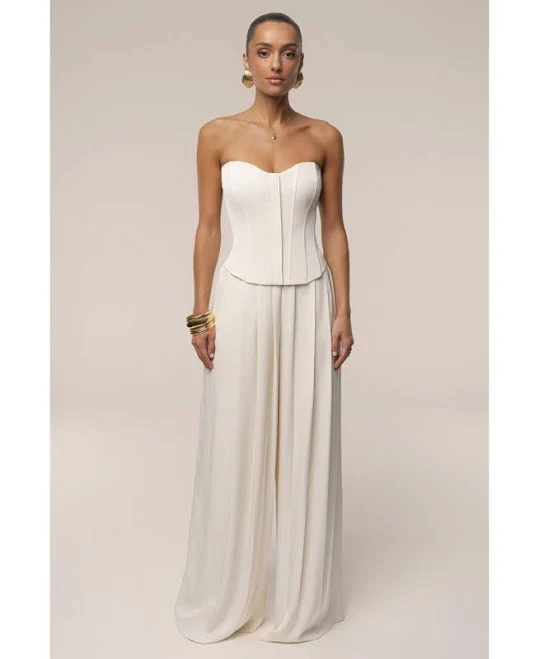 pants JLUXLABEL Clara Wide Leg Pleated Trousers Macy's $98