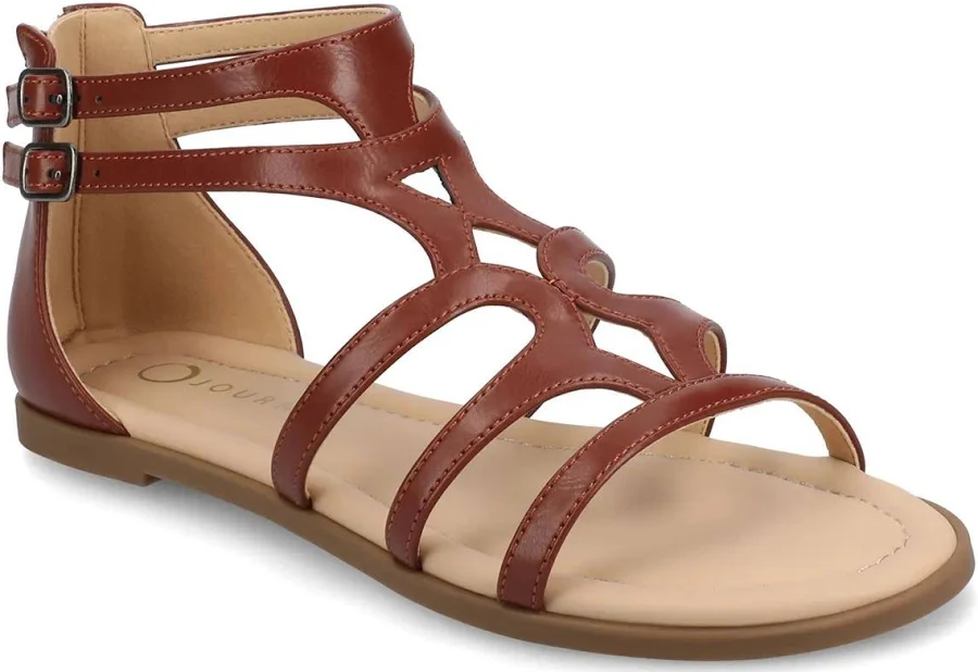 shoes Journee Collection Women's Genneva Flat Sandals DSW $54.99