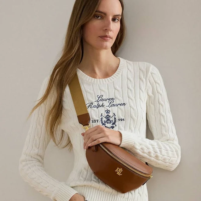 bag Lauren Ralph Lauren Leather Marcy Belt Bag Ralph Lauren $250
