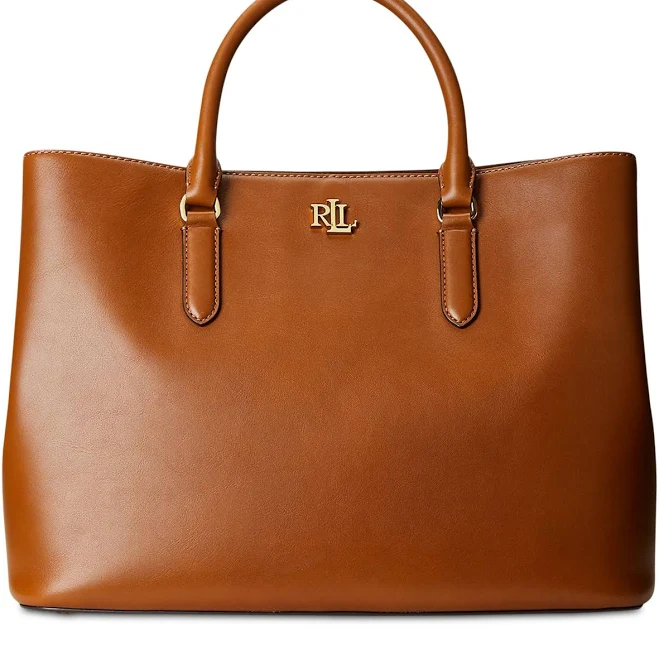 bag Lauren Women's Ralph Lauren Leather Large Marcy Satchel Macy's $346.5