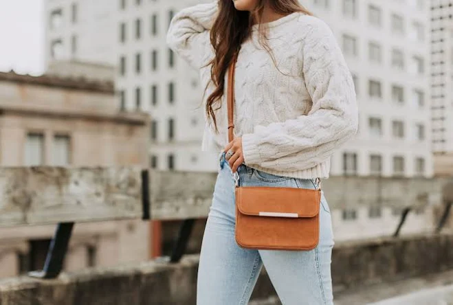 bag Leather Convertible Crossbody Bag with Built-In Card Slots Etsy - TheLeatherExpert $103.99