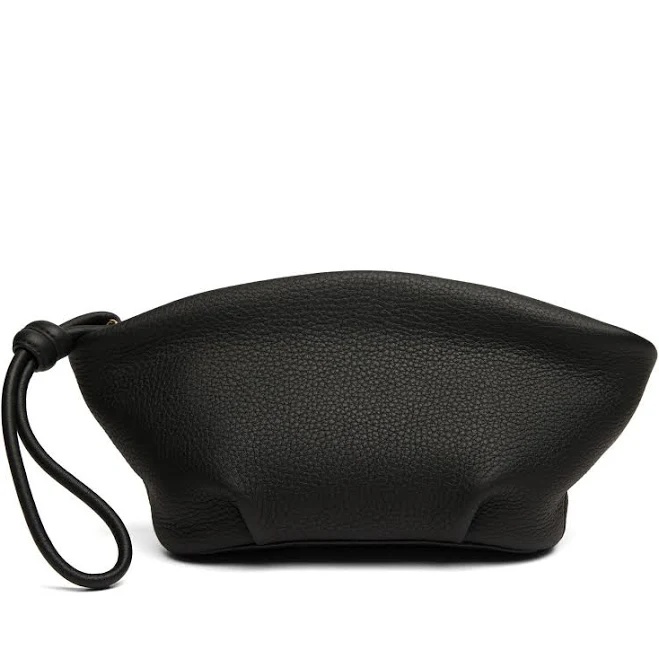 bag Leatherology Dumpling Clutch – Crescent Leather Clutch Zipper Wristlet with D-Rings Leatherology $130