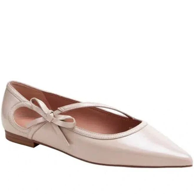 shoes Linea Paolo Nuri Bow Pointed Toe Patent Flat ModeSens $70