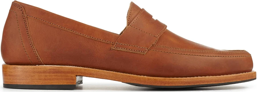 shoes Luca Men's Handcrafted Leather Penny Loafers Adelante Made-To-Order $301.75