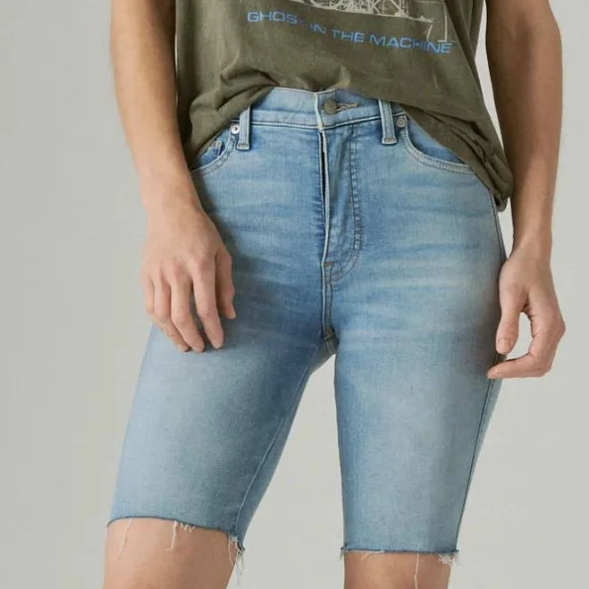 shorts Lucky Brand Women's Mid Rise Uni Bike Shorts Lucky Brand $12.74