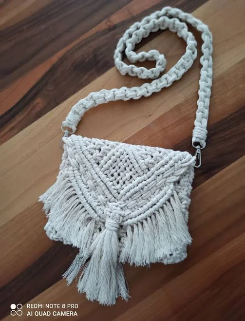 bag Macrame Boho Fringe Crossbody Bag Etsy - Seller $69.99