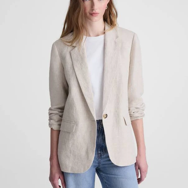 blazer Madewell Women's Mercer Linen Relaxed Blazer Madewell $198