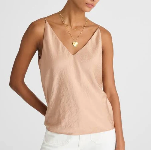 top Madewell Women's V-Neck Slip Cami Madewell $48.99